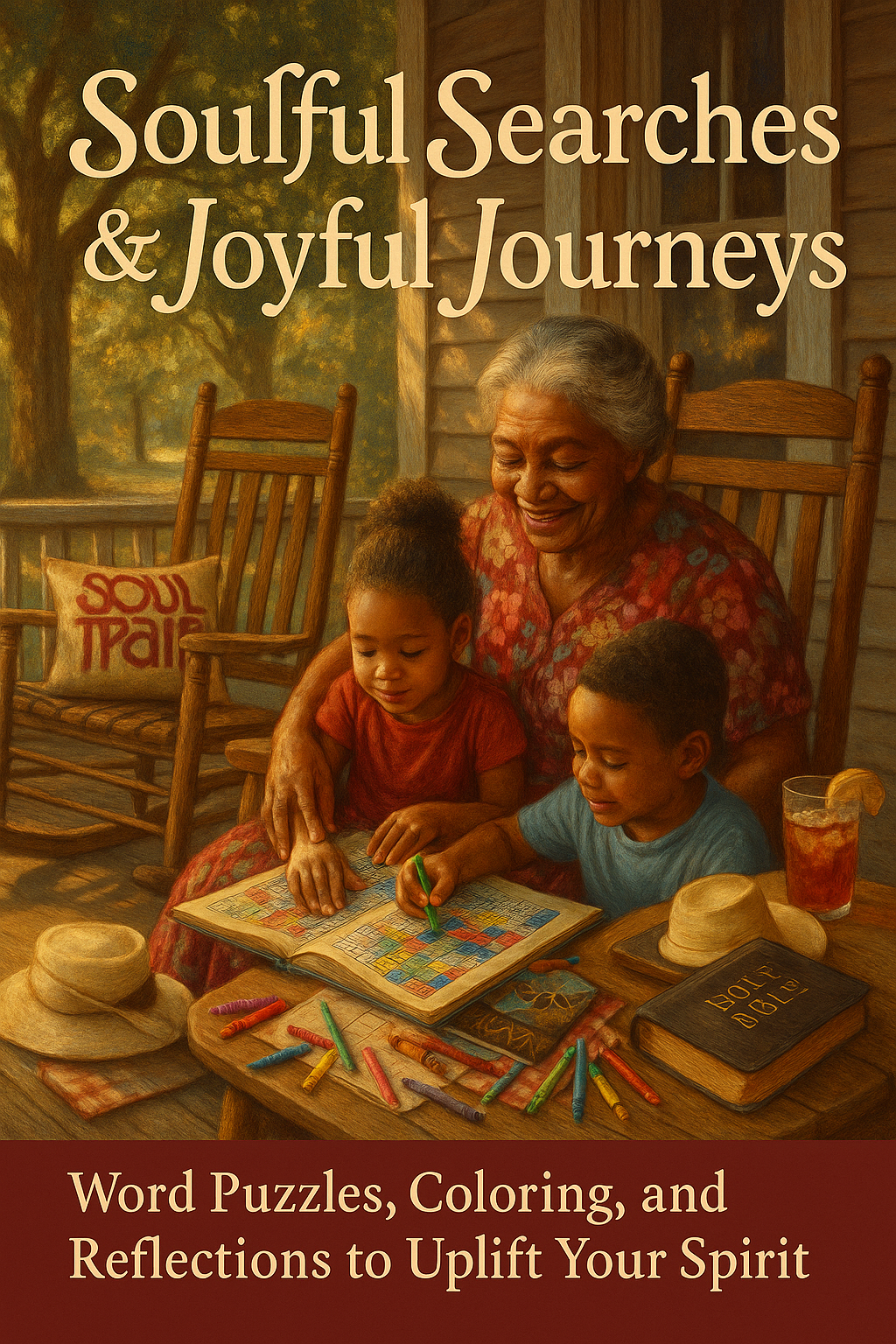 Soulful Searches & Joyful Journeys: Word Puzzles, Coloring, and Reflections to Uplift Your Spirit Book